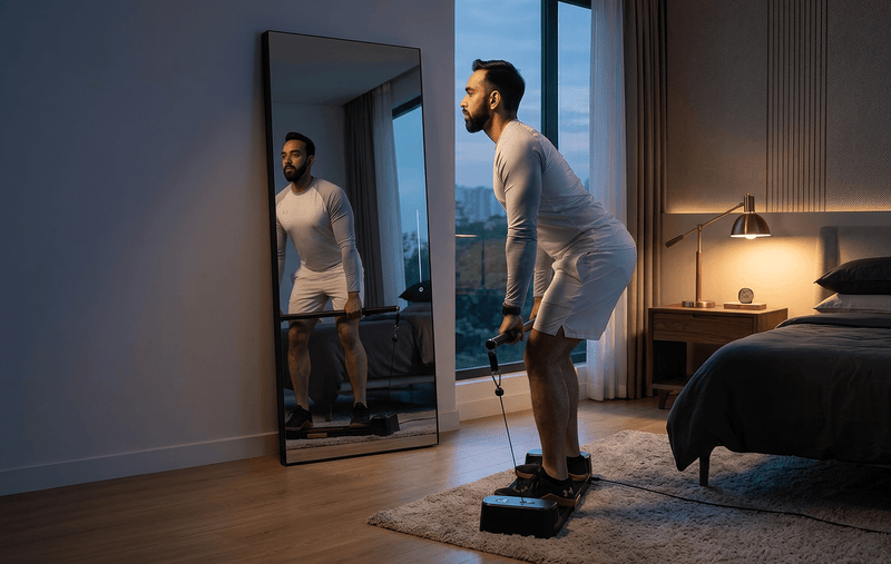 How To Build A Premium Home Gym In Just 4 Square Feet Of Space - Portl
